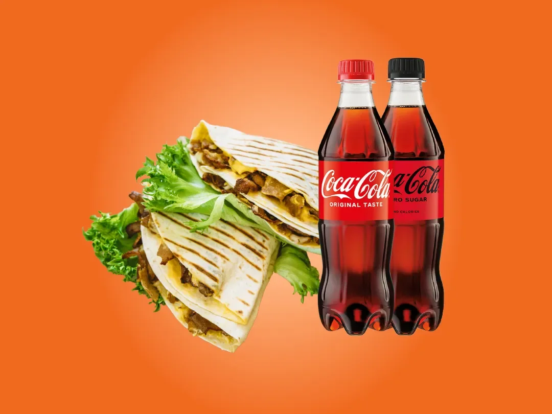 Coca/cola ja wrap