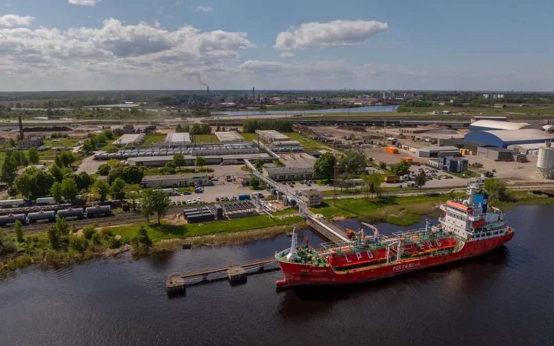 Riia moderniseeritud LPG-terminal